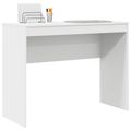 vidaXL Stôl Biela 100 x 40 x 76 cm