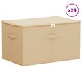 vidaXL Úložná krabica 24 ks Netkaná látka 60 x 43 x 35 cm 90,3 L