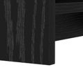 vidaXL Skriňa na topánky Čierny dub 73,5 x 36 x 92 cm Kompozitné drevo