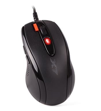 A4tech myš  X-710BK, OSCAR Game Optical mouse, 2000DPI, čierna, USB