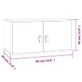 vidaXL Nástenné skrinky 2 ks medovohnedé 60x30x30 cm masívna borovica