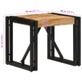 VidaXL Konferenčný stolík 40x40x35 cm Masívne drevo Akácia