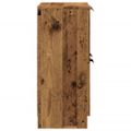 vidaXL Komoda staré drevo 60x30x70 cm kompozitné drevo