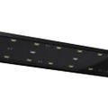 vidaXL LED svetlo do akvária so svorkami 75-90 cm modrá a biela