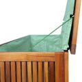 vidaXL Záhradný úložný box 150x50x58 cm, akáciový masív