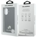 Puzdro Karl Lagerfeld pre iPhone 17 6,3" HC MAGSAFE PU FW W/ K&C HEAD PIN BLACK