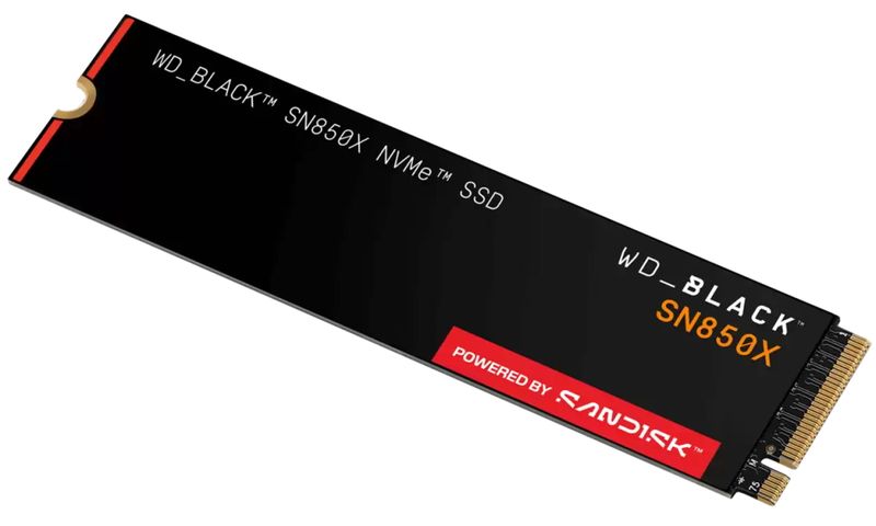 WD SSD Black SN850X 8TB Powered by SANDISK / NVMe M.2 PCIe Gen4 / Interní / M.2 2280 WD SSD Black SN850X 8TB / WDS800T2X0E / NVMe M.2 PCIe Gen4 / Interní / M.2 2280
