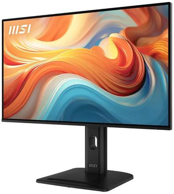 MSI PRO MP275PHG E14/ 27"/ 1920x1080/ IPS/ 4ms/ 144Hz/ 250cd/m2/ 1500:1/ HDMI/ DP/ USB/ VESA/ čierny Monitor, 27", IPS, FHD 1920×1080, 144Hz, 1ms MPRT, USB-C 15W PD, HDMI 2.0, DisplayPort 1.2a, KVM, Adaptive-Sync, HDR Ready, ergon