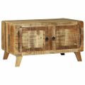 vidaXL Konferenčný stolík Hnedá 80 x 54 x 45 cm Masívne mango drevo