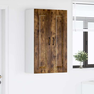 vidaXL Dvierka na umývačku Kalmar Dymová dub 60 x 31 x 100 cm