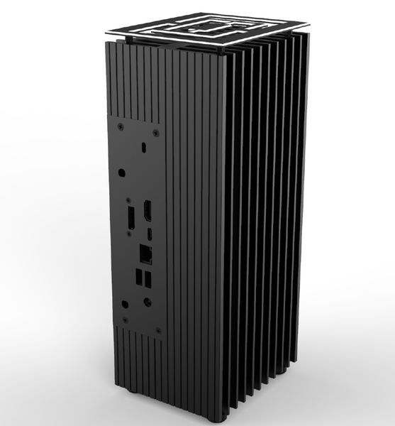 AKASA Turing A50 V2/UCFF 4'' x 4''/Čierna