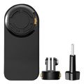 PULUZ backpack mount for sports cameras (including Osmo Action 5 Pro, Ace Pro 2)(black)