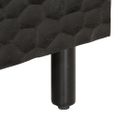 vidaXL Konferenčný stolík, čierny 80x50x40 cm, mangový masív