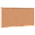vidaXL Korková tabuľa s rámom z masívneho borovicového dreva 60x30 cm