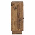 vidaXL Servírovacia skriňa Staré drevo 66 x 34,5 x 90 cm