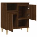 vidaXL Komoda hnedý dub 60x35x70 cm spracované drevo