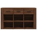 vidaXL Komoda hnedý dub 100x30x59,5 cm spracované drevo