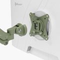 AROZZI ALZARE NEO Forest Green/ stolní držák pro monitory/ plynový píst/ kovový/ mechově zelený Držák, VESA, stolní, pro monitor, -45°/+45°, otácení ±90° (180°), rotace 360°, nosnost 9kg, zelený