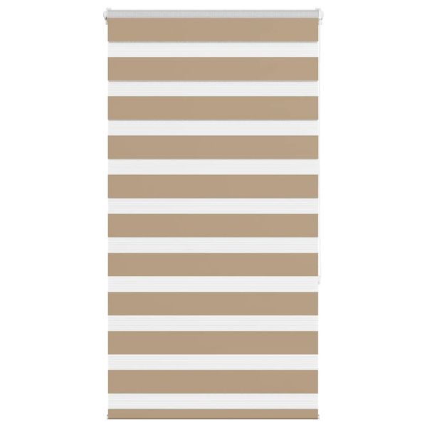 vidaXL Zebra roleta 75x150 cm šírka látky 70,9 cm polyester