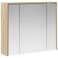 vidaXL Kúpeľňová zrkadlová skrinka Sonoma dub 73,5 x 16 x 62,5 cm
