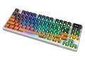 MSI herní klávesnice FORGE GK600 TKL Mars/ bezdrátová 2,4GHz+BT/ mechanická/ RGB/ USB-C/ display/ CZ+SK layout Klávesnice, TKL, mechanická, lineární spínace, hot-swap, PBT keycapy, 2,4 GHz / Bluetooth / USB-C, RGB, 4000 mAh