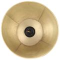 vidaXL Stojanová lampa mosadzná masívne mangovníkové drevo E27