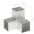 vidaXL Trámová spojka v tvare Y 101x101 mm pozinkovaný kov