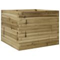 vidaXL Záhradný kvetináč 60x60x45,5 cm impregnovaná borovica