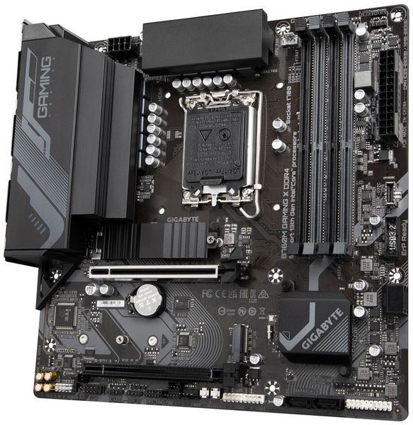 GIGABYTE B760M GAMING X DDR4/LGA 1700/mATX Základná doska, Intel B760, LGA1700, 4x DDR4 DIMM (max. 128GB), 2x M.2, HDMI, DisplayPort, mATX