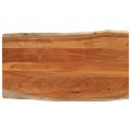 vidaXL Stolová doska 120x60x2,5 cm obdĺžnik masívna akácia živá hrana