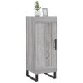 vidaXL Komoda sivý dub sonoma 34,5x34x90 cm spracované drevo