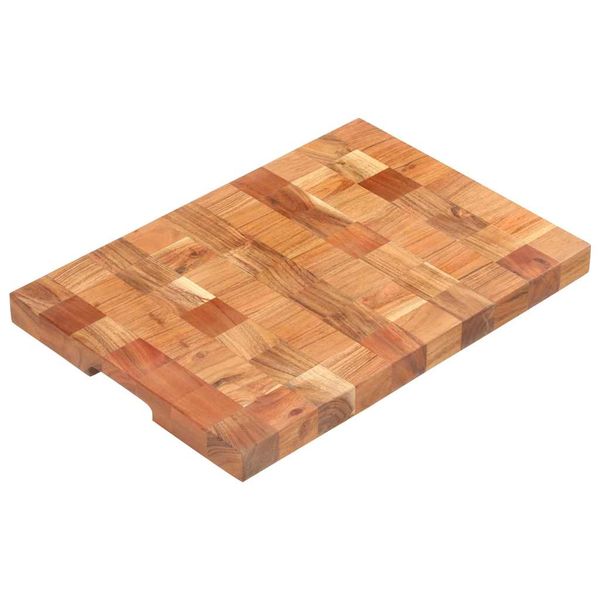 vidaXL Doska na krájanie 50x34x3,8 cm masívne akáciové drevo