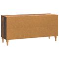 vidaXL TV skrinka Staré drevo 102 x 34,5 x 50 cm Kompozitné drevo