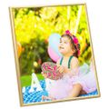 vidaXL Fotorámiky na stenu alebo stôl 10 ks zlaté 20x25 cm MDF