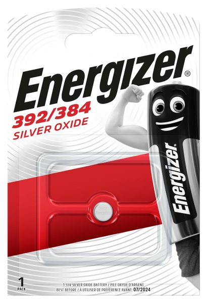 Energizer 392/384 Siler Oxide FSB1 1,55V 41mAh 1ks hodinková batéria E300781702