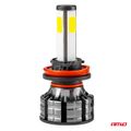 LED žiarovky hlavného svietenia COB 4Side H8/H9/H11 AMiO