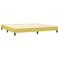 vidaXL Boxspring posteľ s matracom zelená 200x200 cm látka