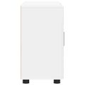 vidaXL Servírovacia skriňa FLORIN 88,5 x 30,5 x 55,5 cm Biela