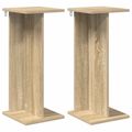 vidaXL Stojan na rastliny 2 ks Dub sonoma 25 x 25,5 x 60,5 cm