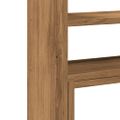 vidaXL Stolový organizér nastav.dub artisan 40x17x41 cm kompozit.drevo