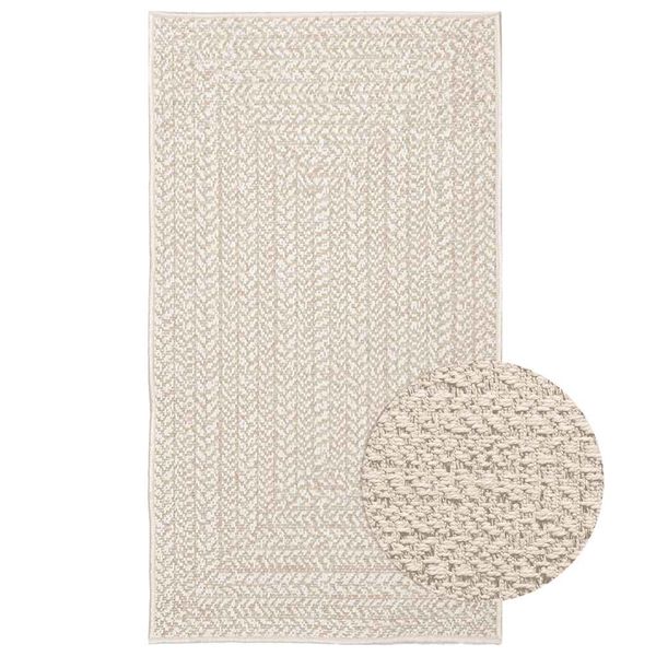 vidaXL Koberec ZIZUR 60x110 cm jutový vzhľad interiér a exteriér