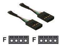 Kábel USB - 4-kolíkový header USB 2.0 (samica) na 4-kolíkový header USB 2.0 (samica) - 40 cm