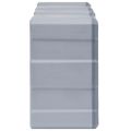 vidaXL Organizéry s 12 zásuvkami 2 ks 26,5x16x26 cm