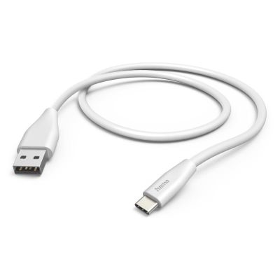 HAMA Kábel USB-A/USB-C, 1,5m, biely