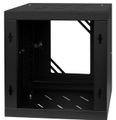 RACK skriňa závesná NEKU TS 10" 6U 300mm, samozostaviteľná, čierna 9005 RACK skříň závěsná NEKU TS 10" 6U 300mm, samosestavitelná, černá 9005