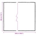 vidaXL Priehľadná plachta s okami 3x5 m Polyetylén