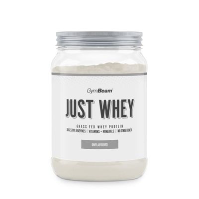 Just Whey Grass-Fed Protein – GymBeam, bez príchute, 500 g