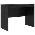 vidaXL Stôl Čierny dub 145.5 x 50 x 127 cm 2 ks