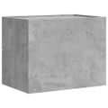 vidaXL Nástenné nočné stolíky 2 ks betónovosivé 45x30x35 cm