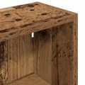 vidaXL Kúpeľňová nástenná skriňa Staré drevo 40 x 16 x 62,5 cm